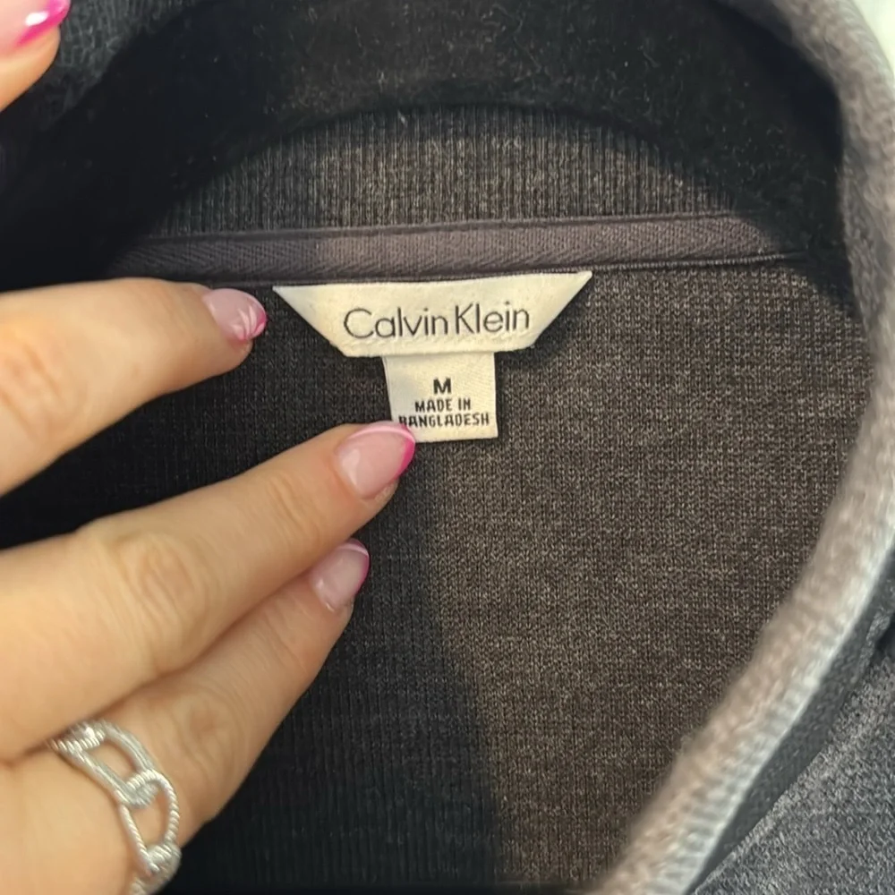 Men’s Calvin Klein Charcoal Gray Jacket
